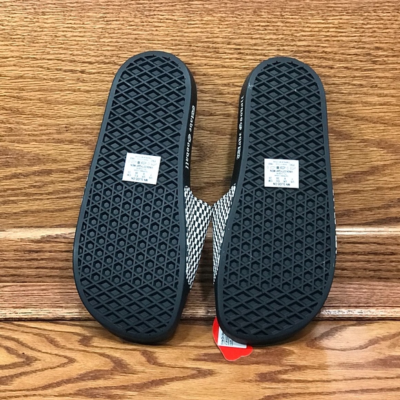 Vans Wade Goodall Black White Checker Men Sandals main image 5